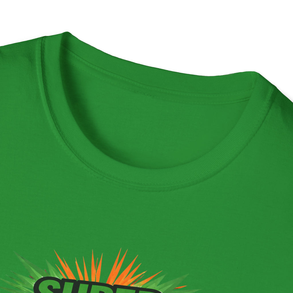 Super Dad T-Shirt — Ireland Flag themed Retro Comic Father’s Day Tee
