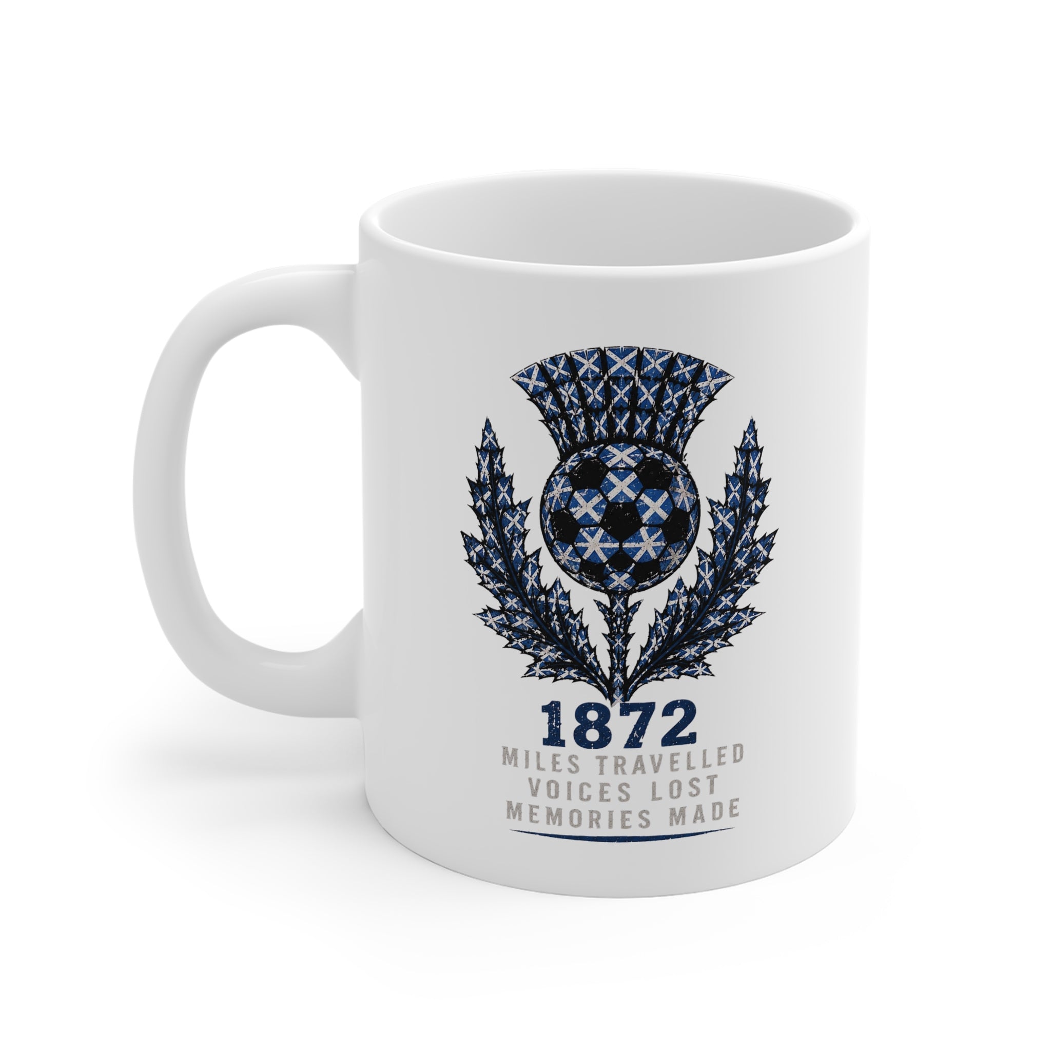 Scottish Thistle Crest 1872 Mug