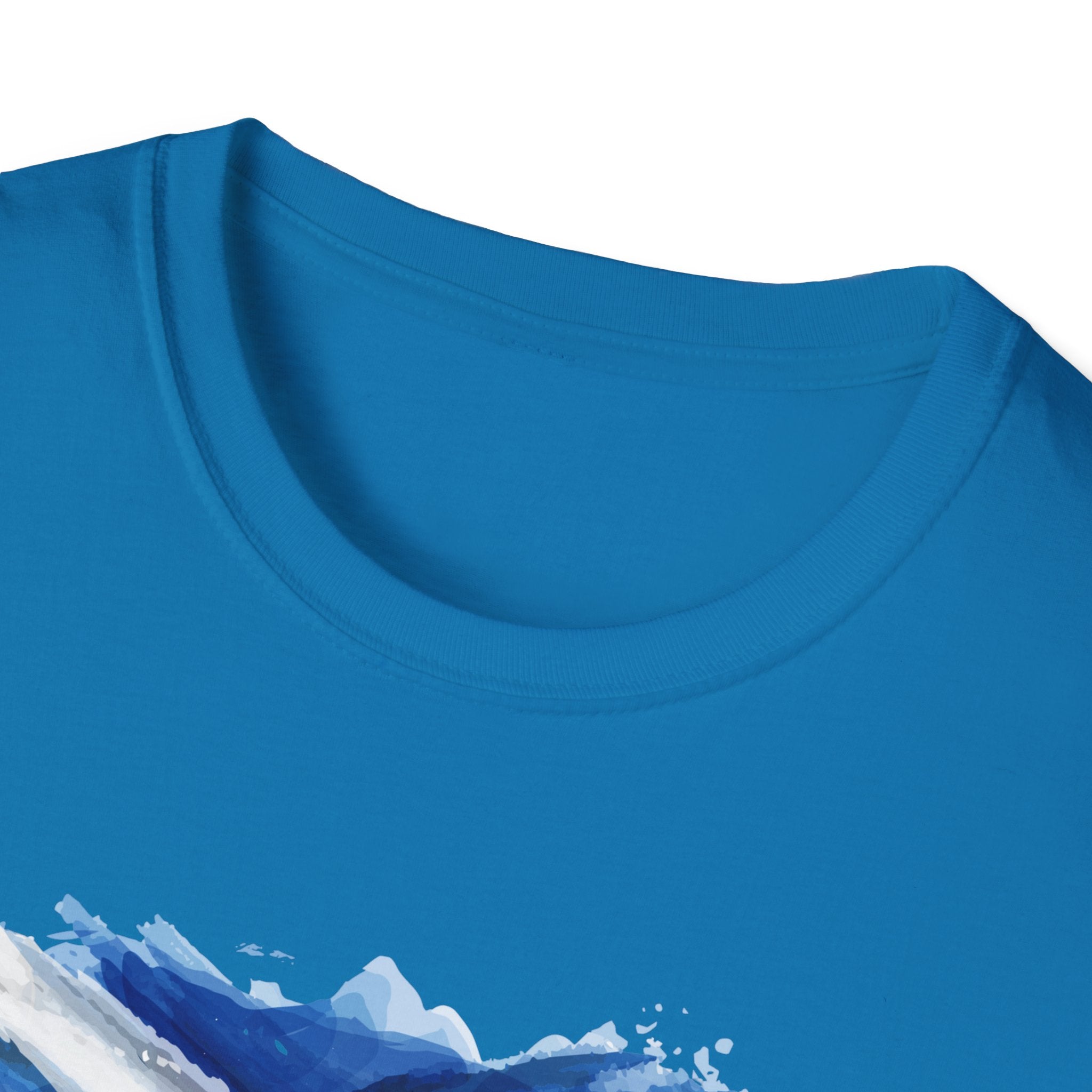 Made in Scotland T-Shirt — Watercolor Saltire Flag Tee