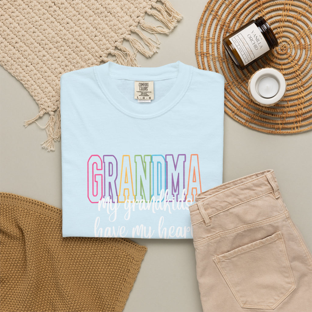 Grandma Pastel Rainbow T-Shirt — Cute Grandma Gift Tee