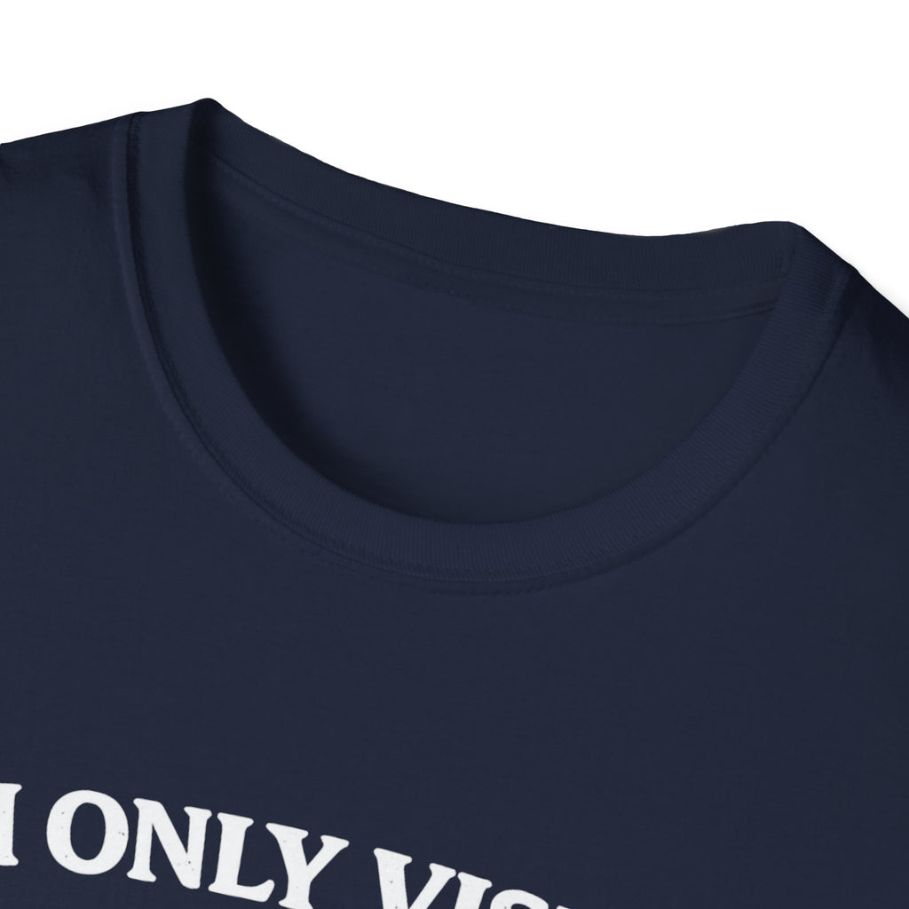 Papa T-Shirt — "I Only Visit Papa for the Biscuits" Funny Grandpa Gift