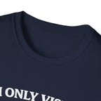 Papa T-Shirt — "I Only Visit Papa for the Biscuits" Funny Grandpa Gift