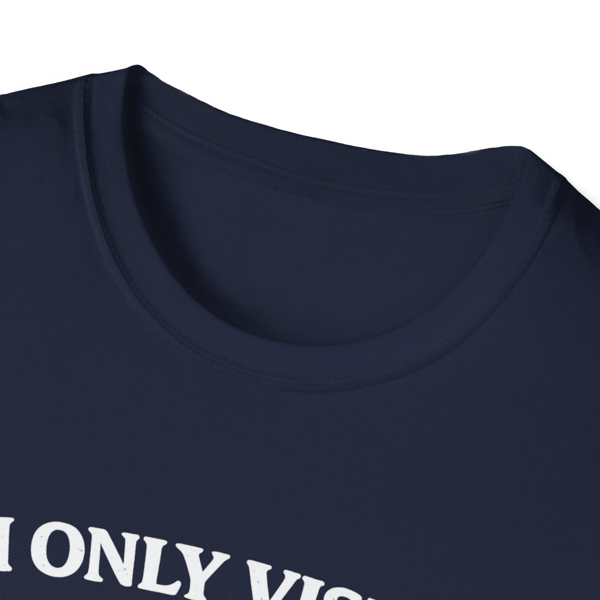 Papa T-Shirt — "I Only Visit Papa for the Biscuits" Funny Grandpa Gift