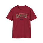 Daddy Est. 2026 T-Shirt — Plaid Dad Announcement Tee