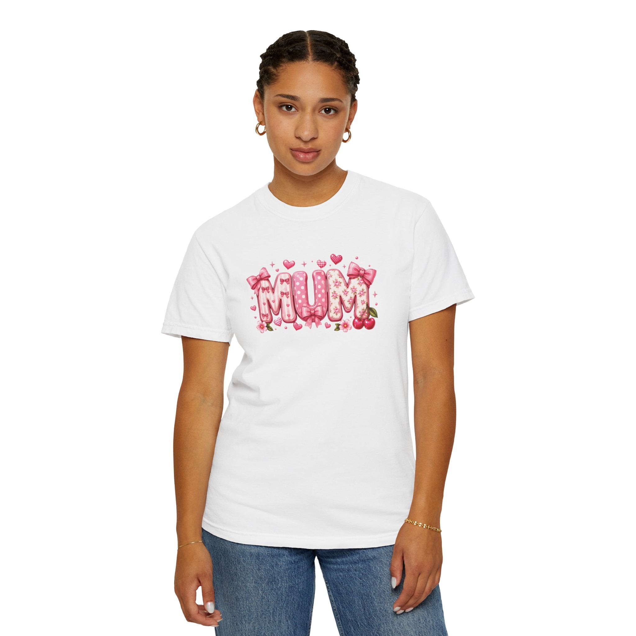 MUM Floral Heart T-Shirt