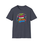 Eat Sleep Game Dad Stuff Repeat T-Shirt