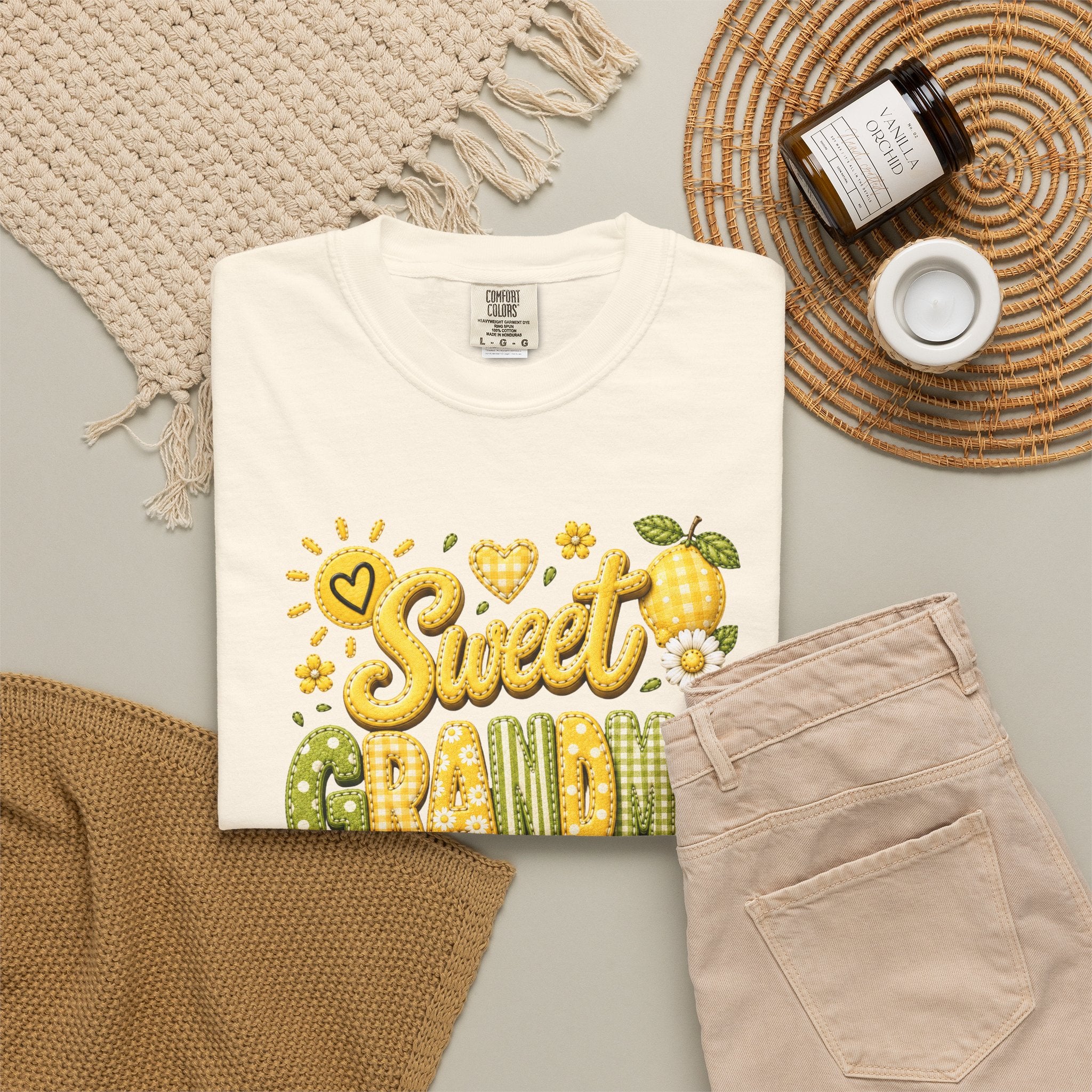 Sweet GRANDMA Lemon Tee