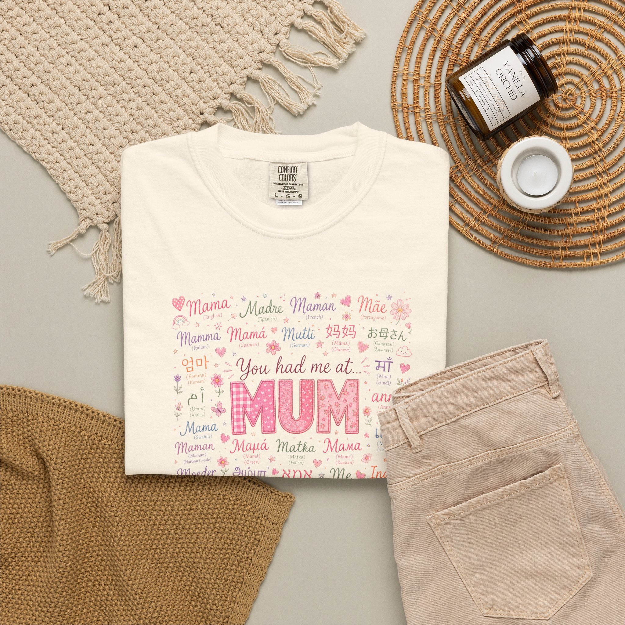 Mum Heartbeat T-Shirt — 'You Had Me at MUM' Floral Mother's Day Tee