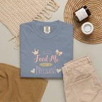 Pregnant 'Feed Me' Tee — Maternity Pregnancy Humor T-Shirt