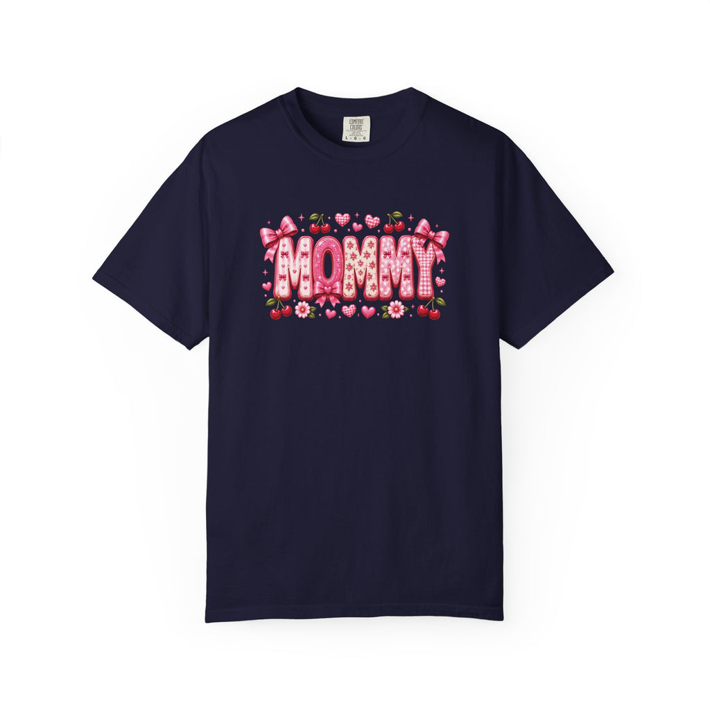 MOMMY Floral Heart T-Shirt