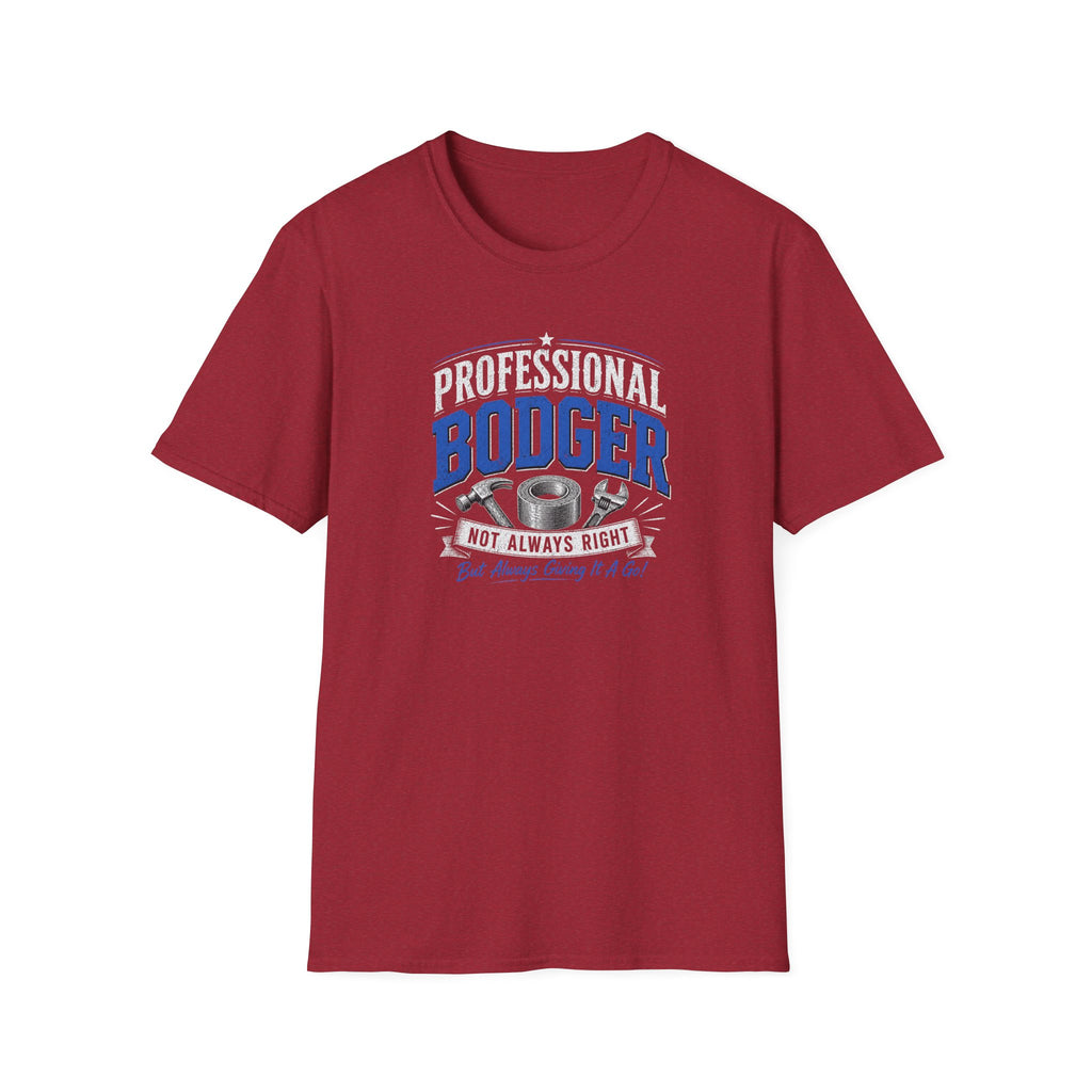 Professional Bodger T-Shirt — "Trying My Best!" Classic Crewneck