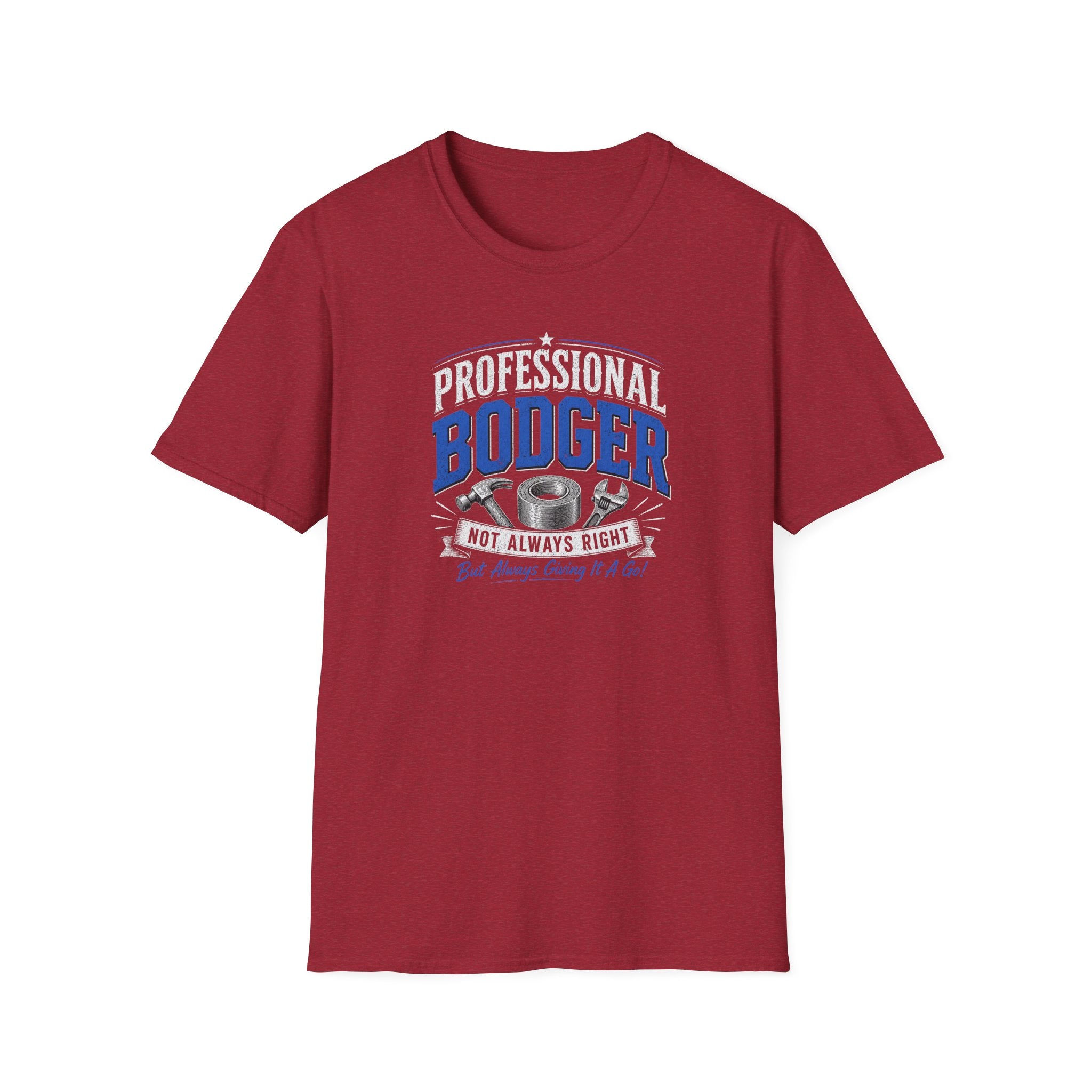 Professional Bodger T-Shirt — "Trying My Best!" Classic Crewneck