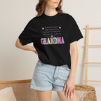 Grandma Floral Lettering T‑Shirt – "I Never Knew How Much Love" Mother's Day Gift