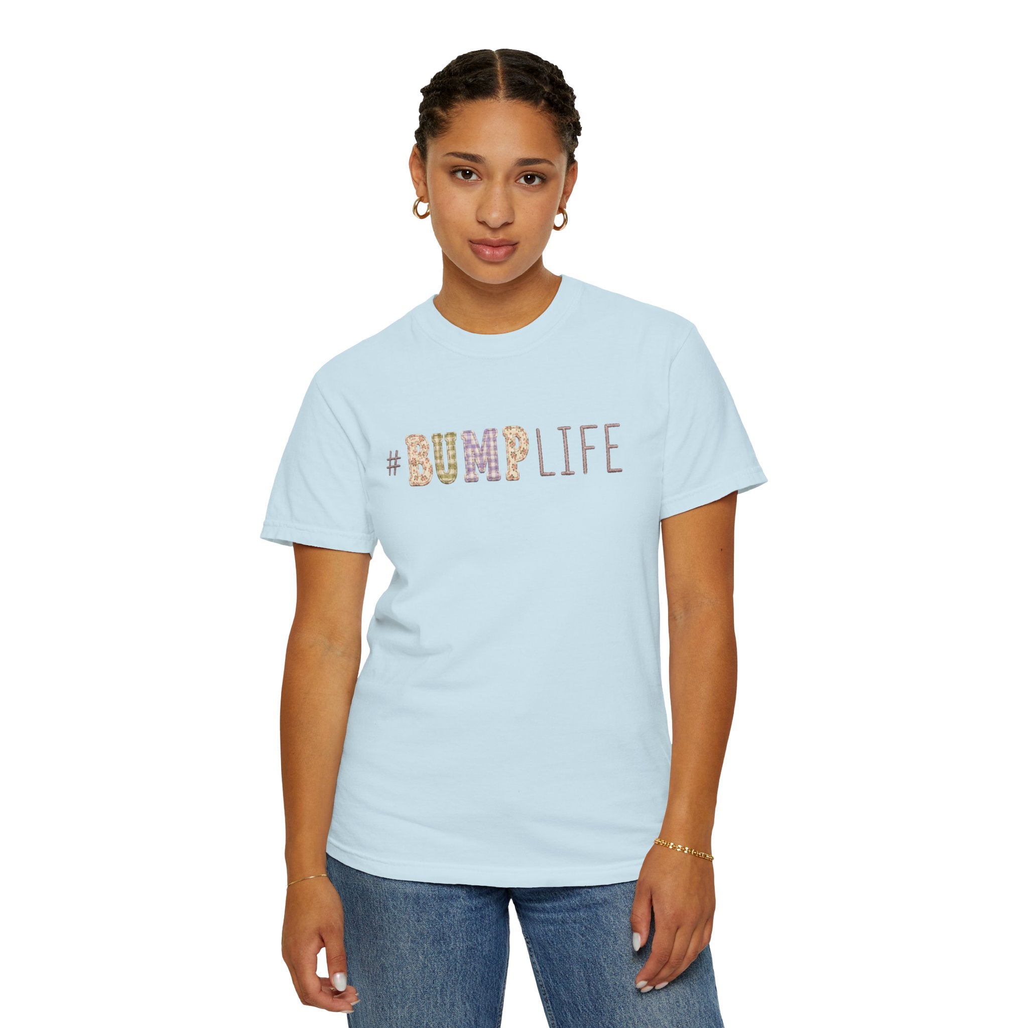 #BUMP LIFE Maternity Tee — Cute Pregnancy Shirt for Expecting Moms