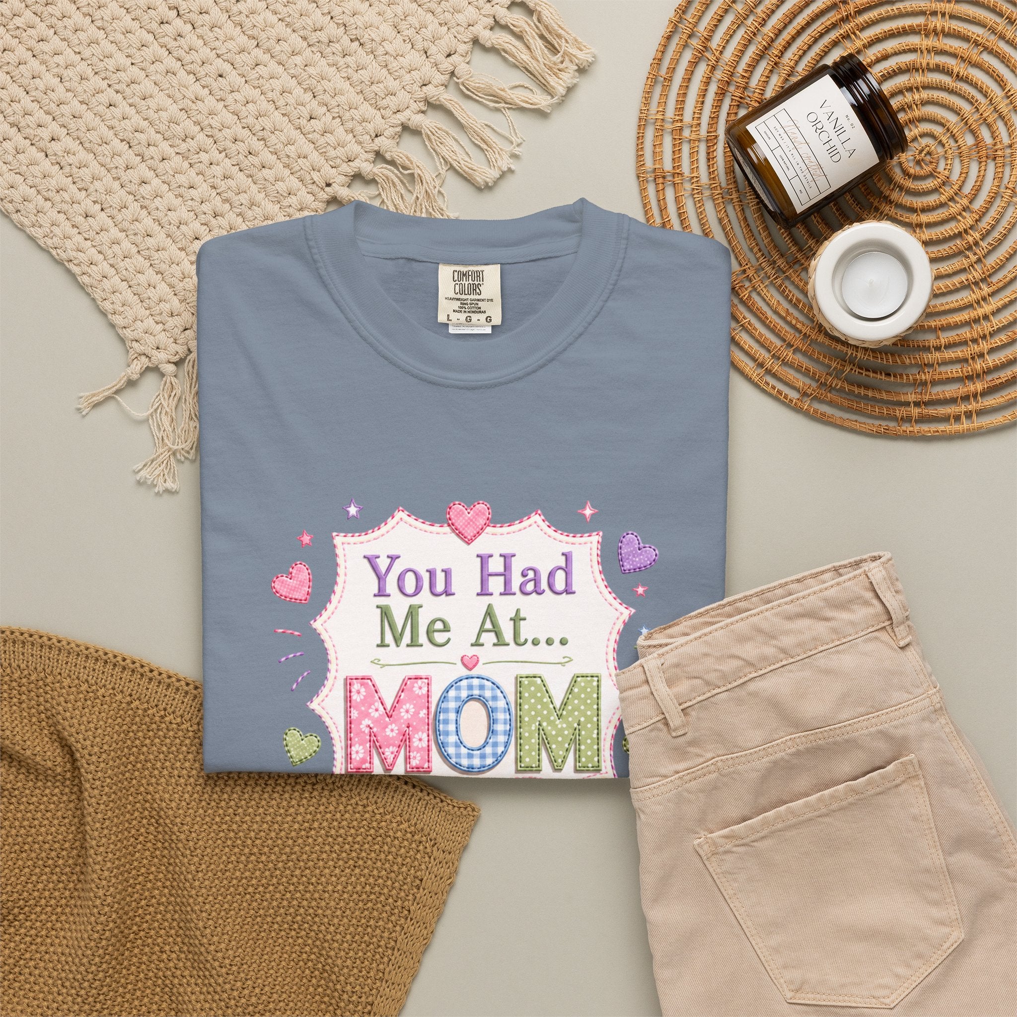 You Had Me at... MOM T-Shirt – Cute Pastel Mother's Day Tee