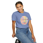 Grandma Club T-Shirt — Cute Retro Floral Badge Tee for Grandmothers
