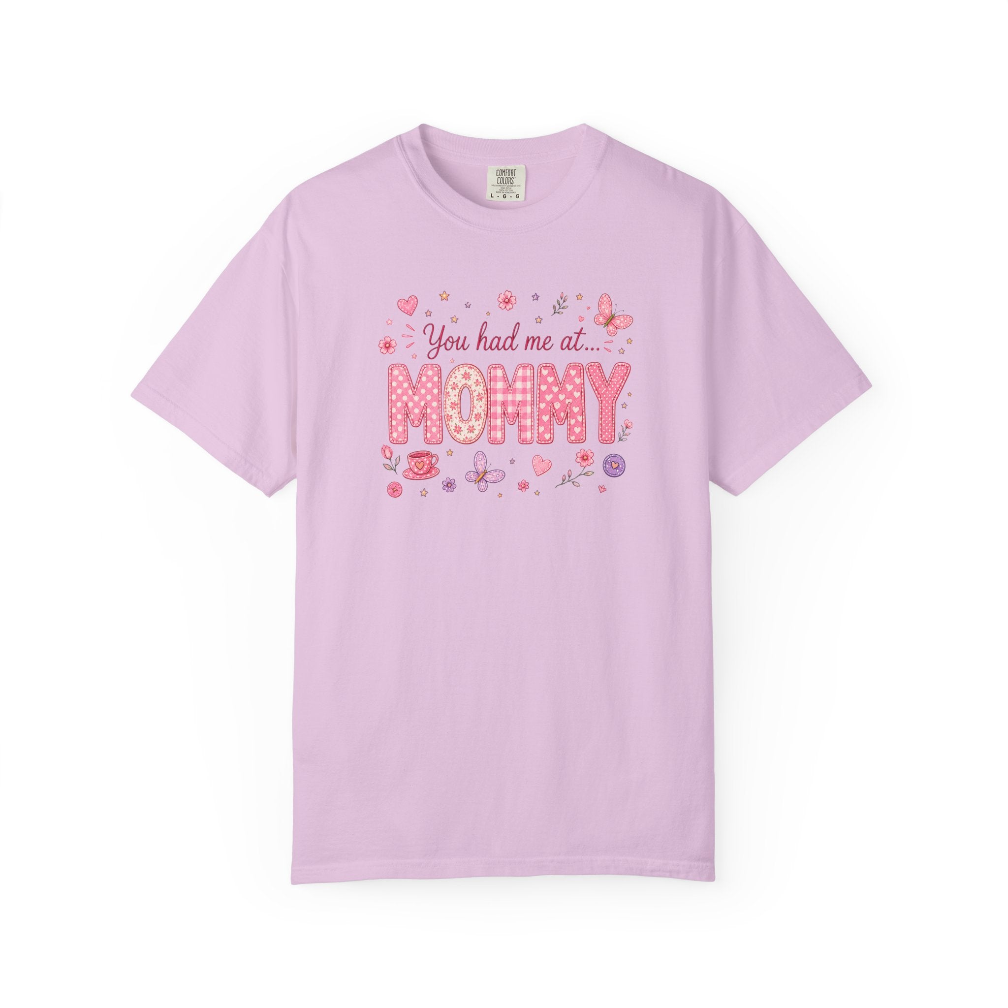 You Had Me at Mommy T-Shirt — Cute Pink Mommy Graphic Tee for New Moms & Mother's Day