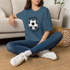 Dad's Little Football Buddy Tee -Add Name- Personalise