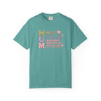 M.U.M. Mom Acronym Graphic Tee — Mess, Utter Chaos, Munchkins & Mother Love T-Shirt