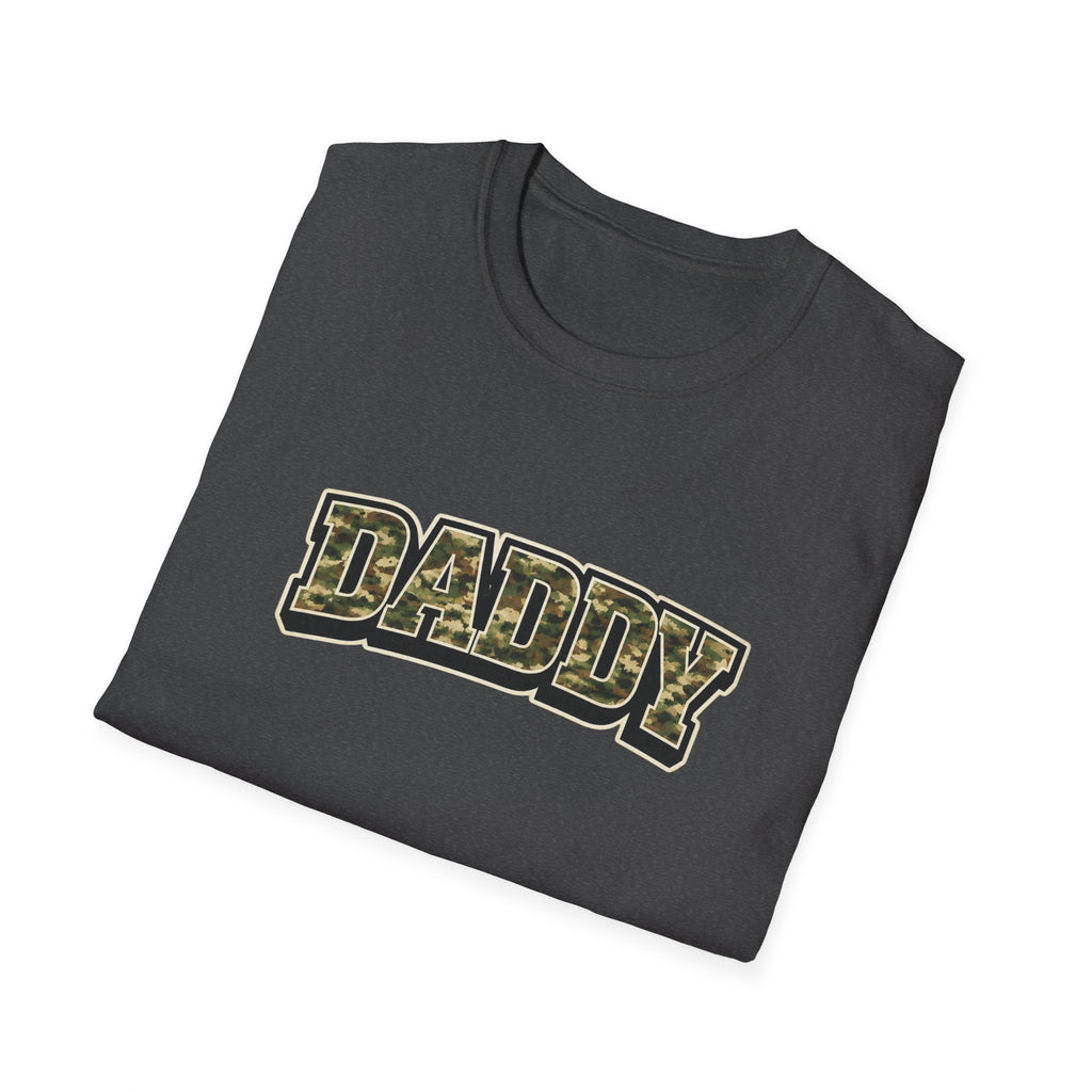 Daddy Camo T-Shirt — Military Camouflage Dad Tee for Father’s Day