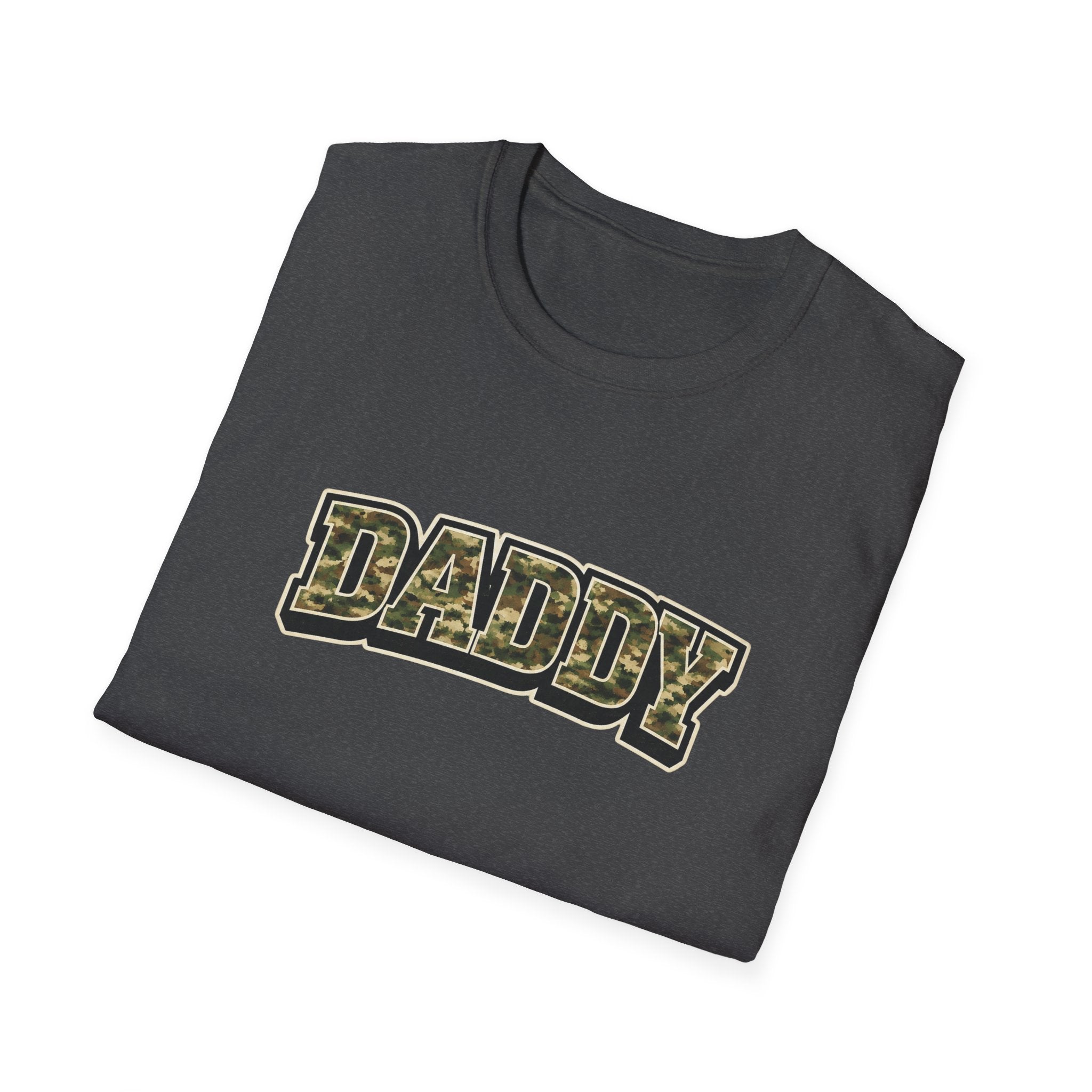 Daddy Camo T-Shirt — Military Camouflage Dad Tee for Father’s Day