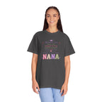 Nana Blessings T-Shirt — "Blessed are those who snuggle & pamper..." Grandmother Gift