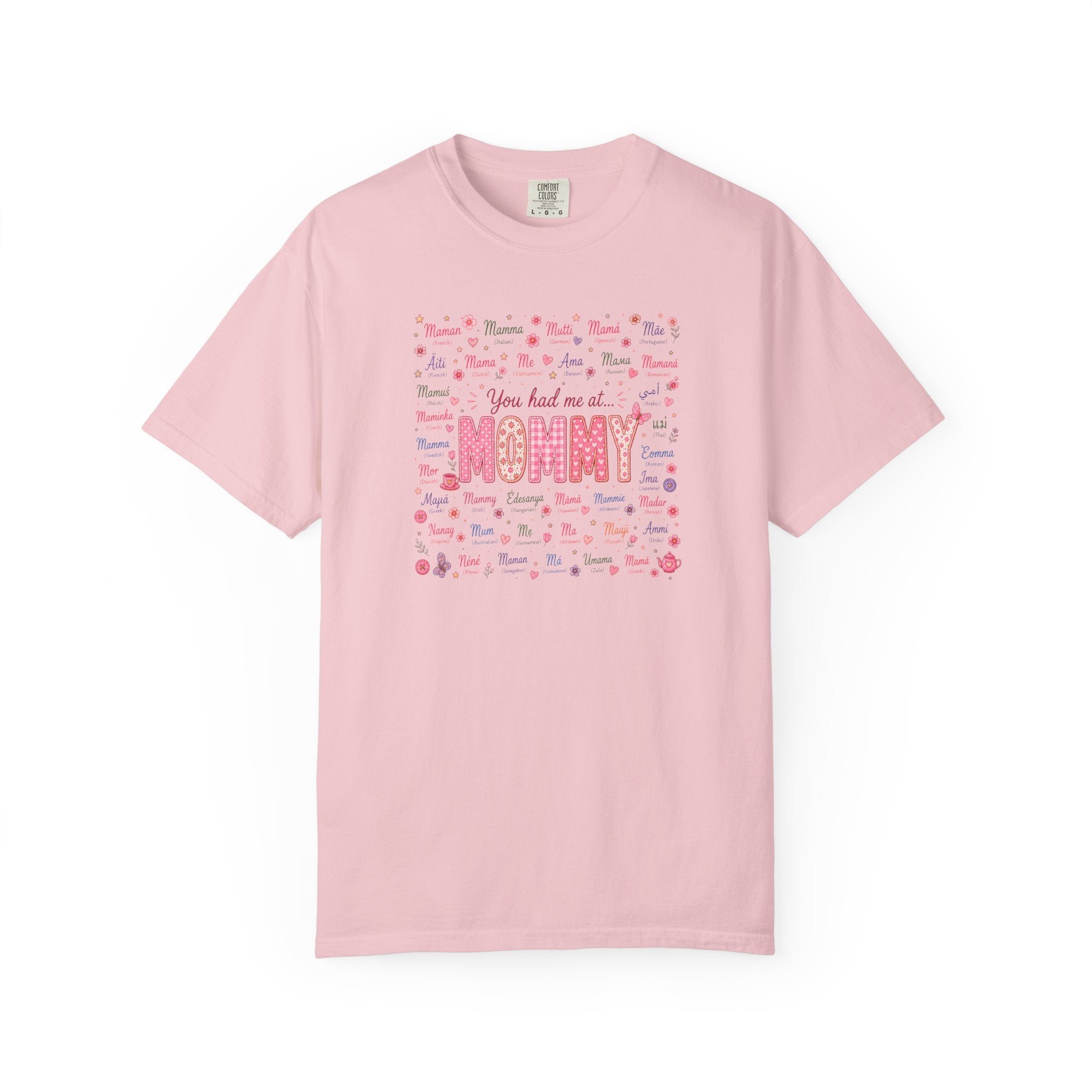 "You Had Me at Mommy" T-Shirt — Cute Mom Baby Shower Graphic Tee