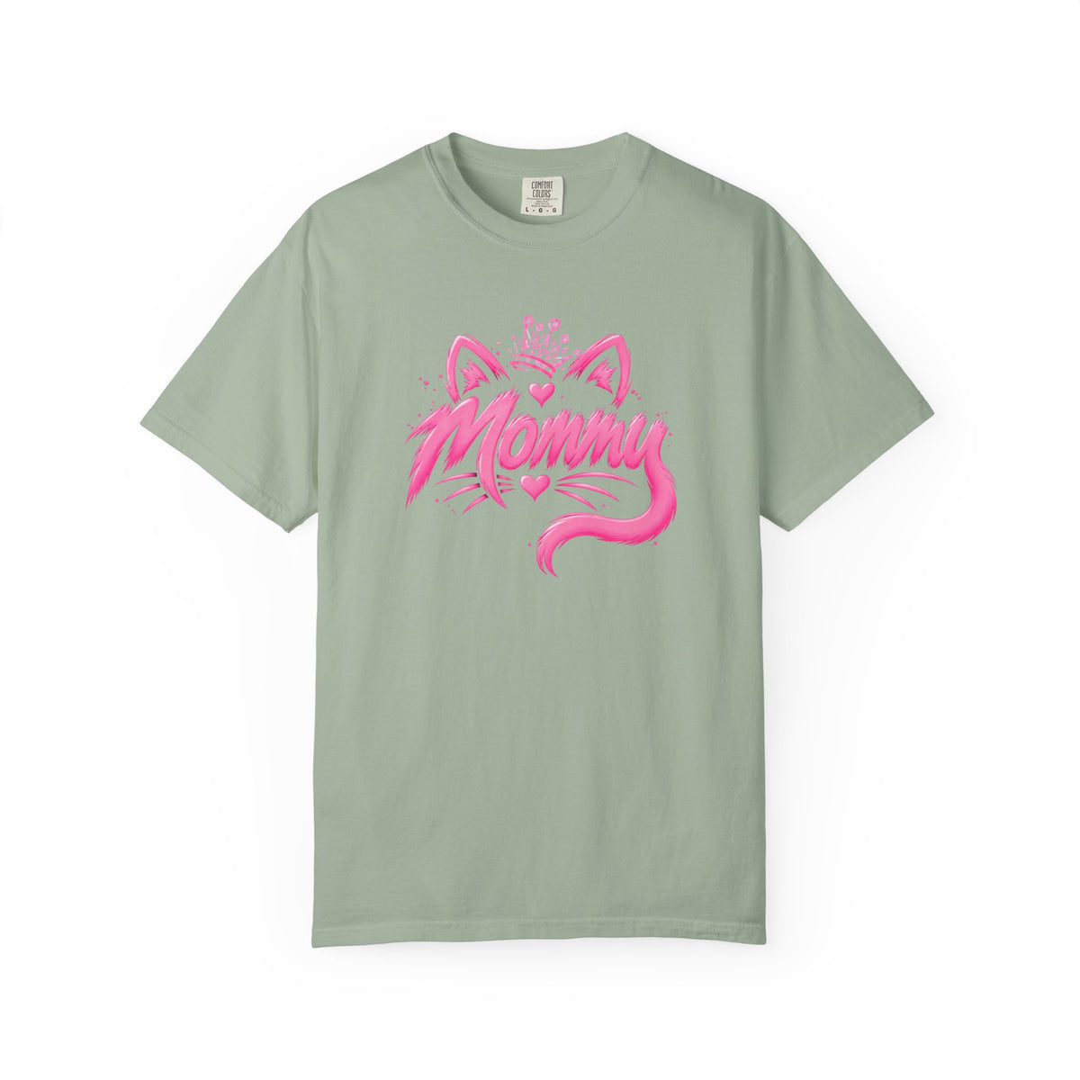 Mommy Cat Crown T‑Shirt