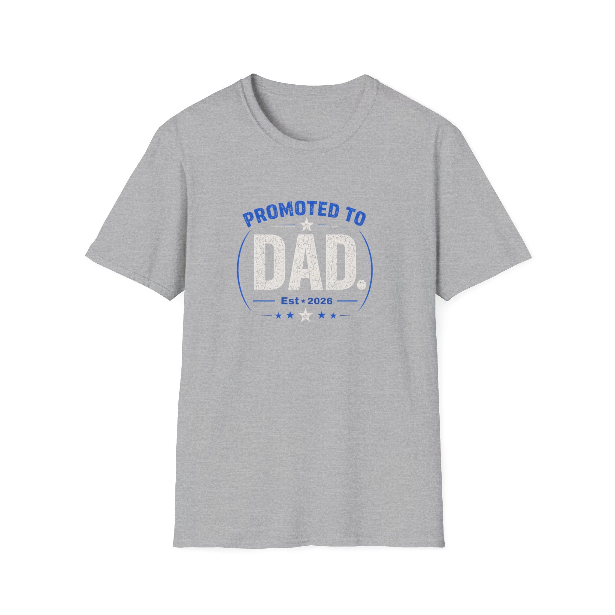 Promoted to Dad T-Shirt — New Dad Announcement Gift