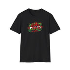 Super Dad Graphic T-Shirt — Wales Flag themed Retro Comic Father's Day Tee