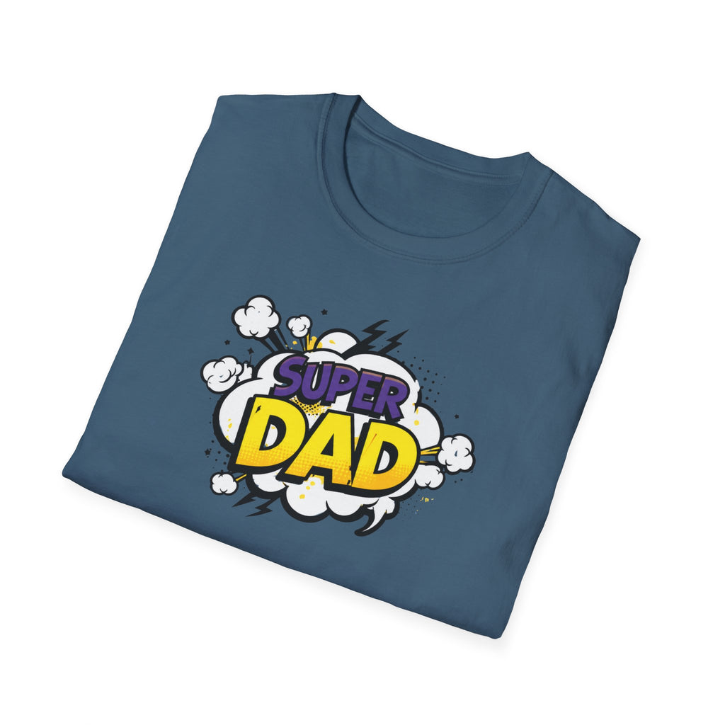 Super Dad T-Shirt — Comic Pop Art Father’s Day Gift