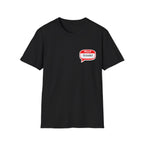 Grandad Name Badge T-Shirt — "Hello, Grandad!" Chest Logo