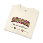 Mama Floral Heart T‑Shirt — 'Mama Means Love for Little Snuggs' Mother's Day Tee