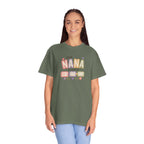 Nana Family Name T-Shirt — "This Nana Belongs To" Floral Grandma Gift