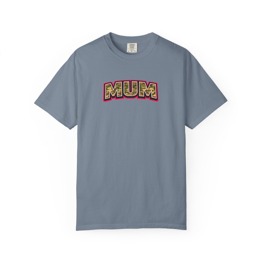 Mum Camo Print Logo T-Shirt