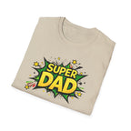 Super Dad Comic-Style T-Shirt — Father's Day Gift Tee