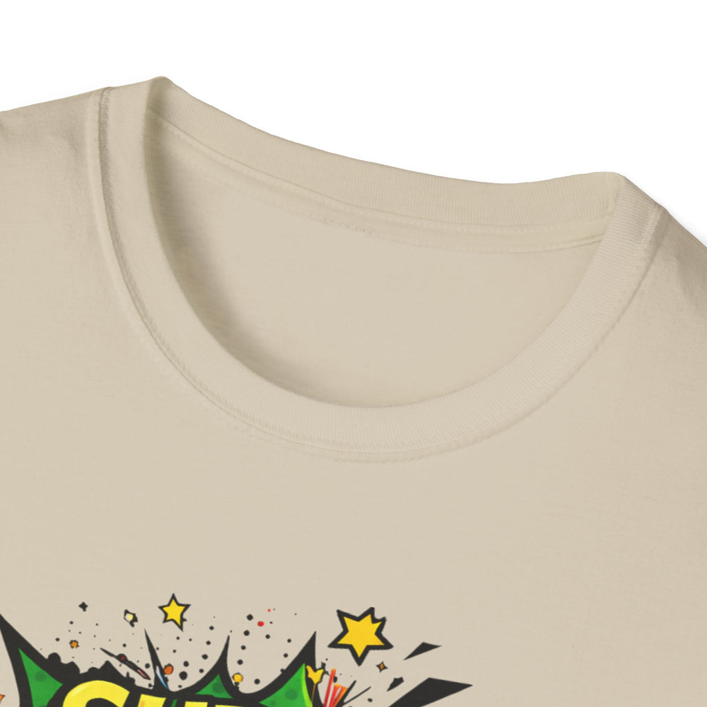 Super Dad Comic-Style T-Shirt — Father's Day Gift Tee