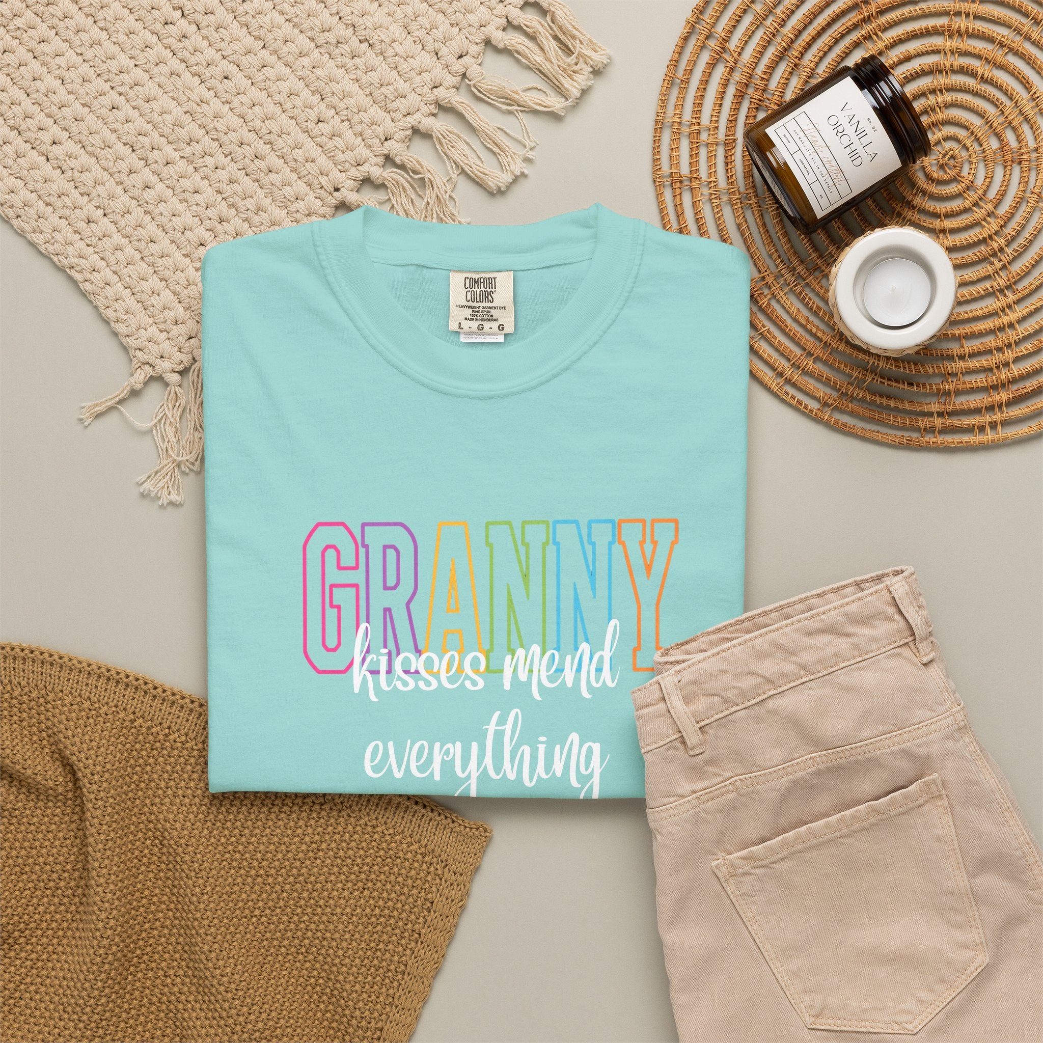Granny Pastel Rainbow T-Shirt