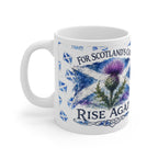"For Scotland's Cause - Rise Again" Mug