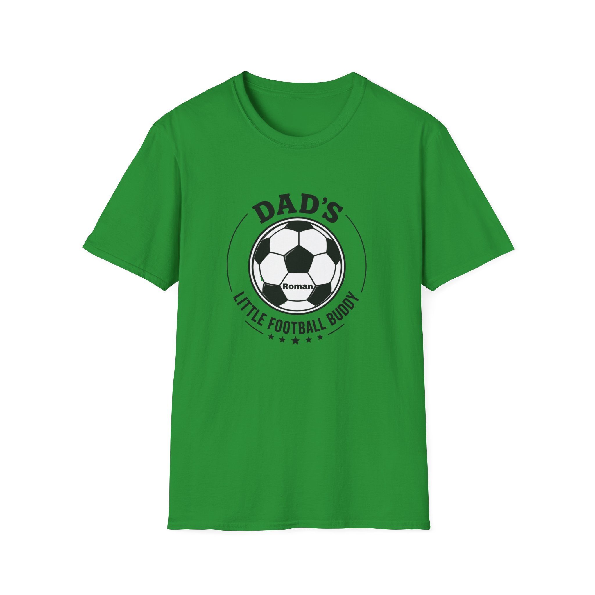 Dad's Little Football Buddy Tee -Add Name- Personalise
