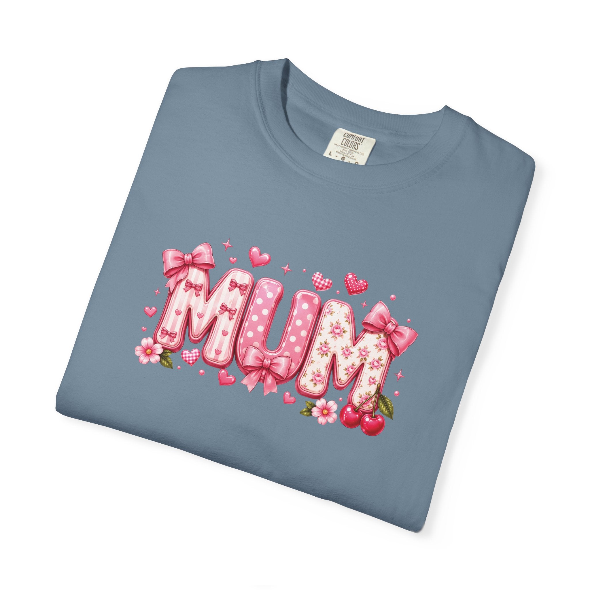 MUM Floral Heart T-Shirt