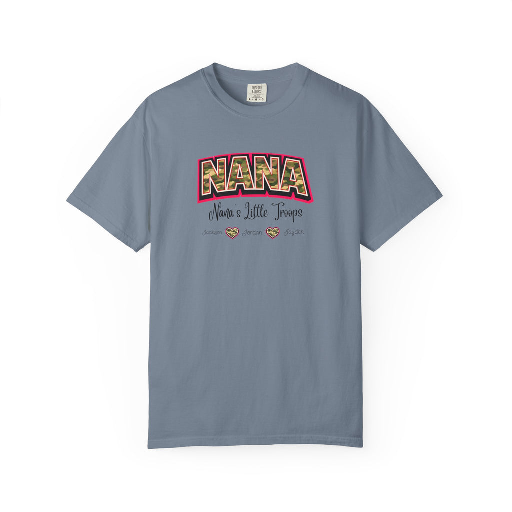 NANA Leopard Print Tee - "Nana's a Little Tramp" Graphic T-Shirt for Grandmothers