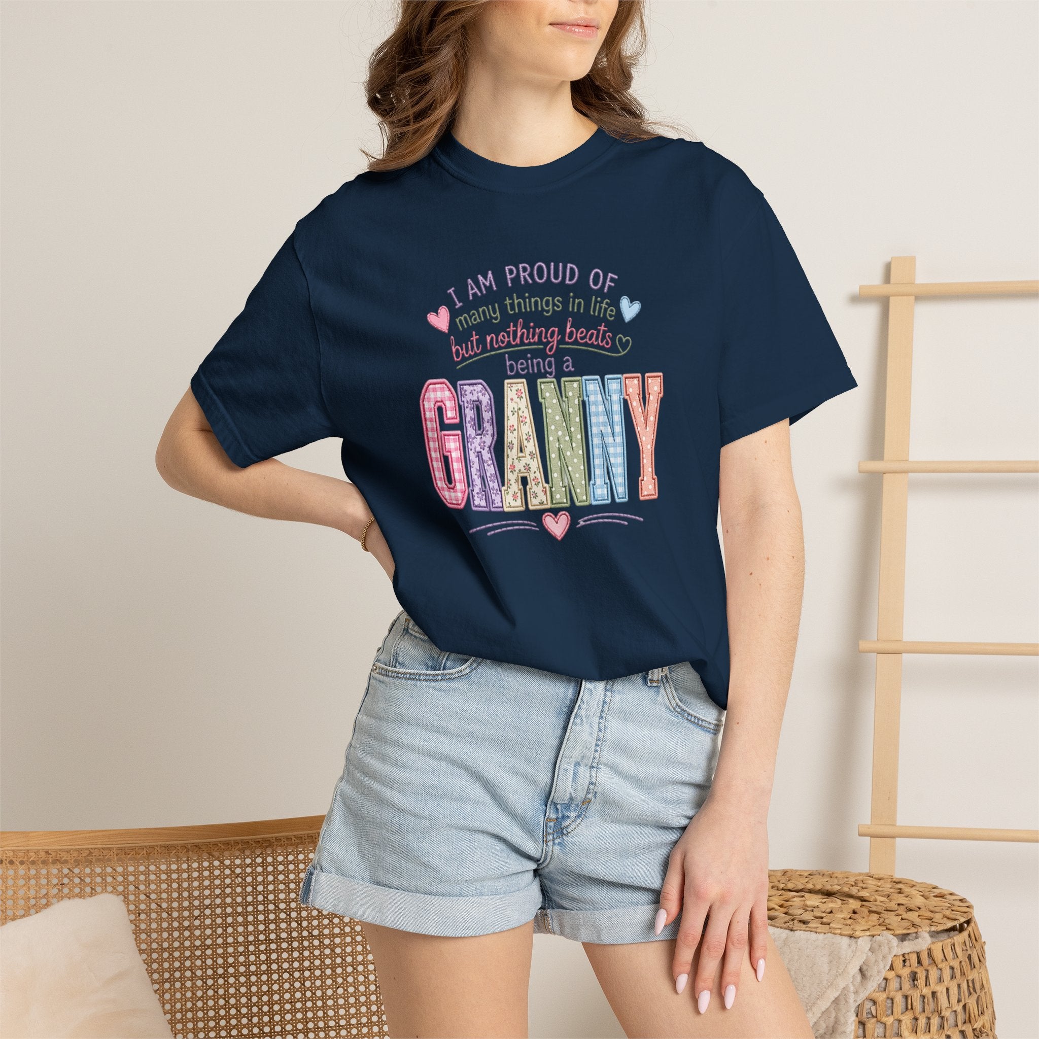Granny Proud Tee — "I Am Proud of Many Things in Life But Nothing Beats Being a Granny"