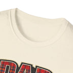 Dad Plaid Design T-Shirt — DAD Est. 2026 New Dad Gift