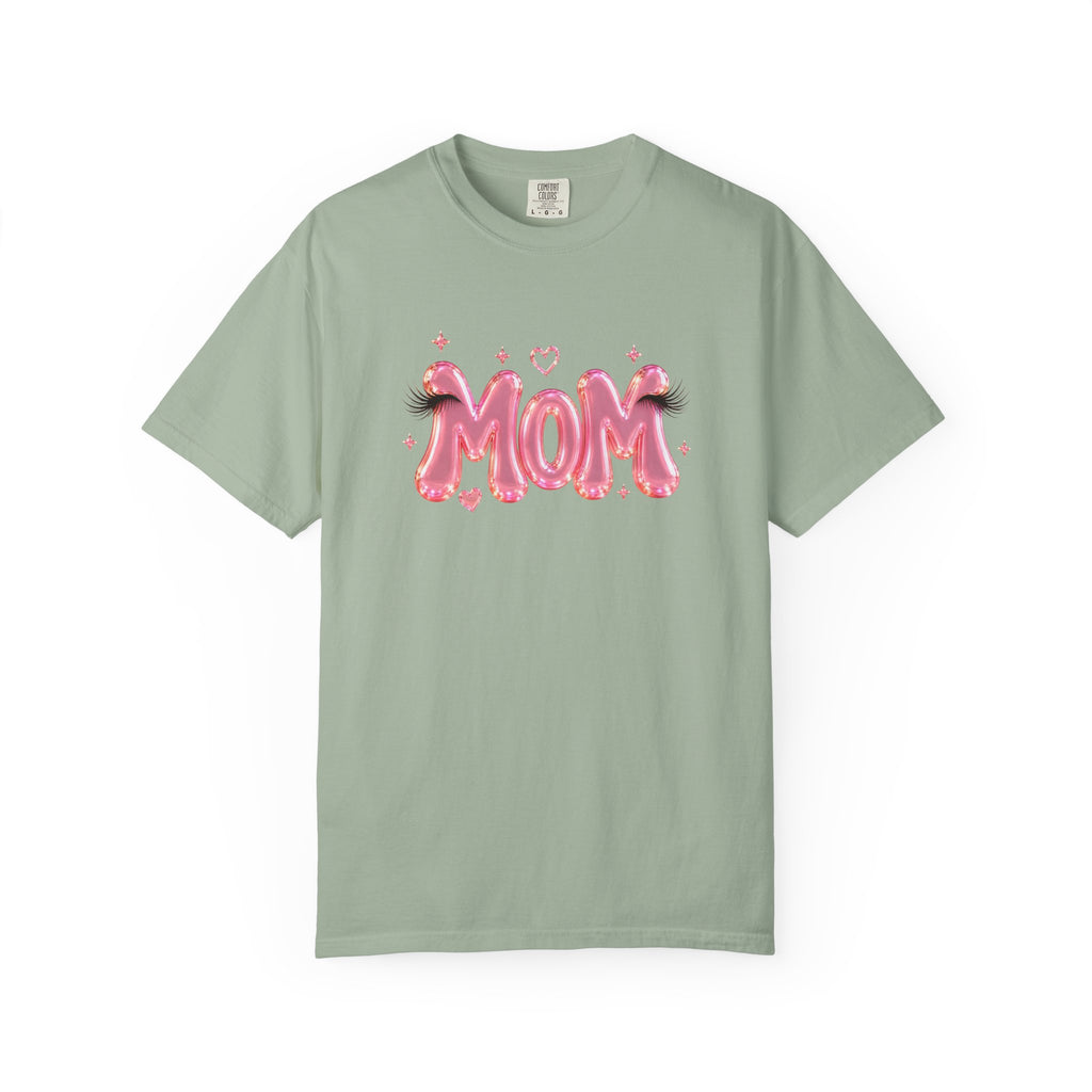 MOM Pink Balloon Eyelashes T-Shirt