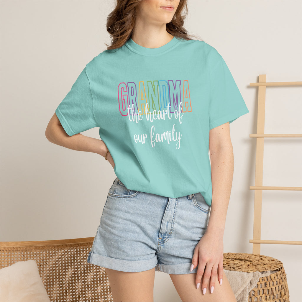 Grandma “the heart of our family” T-Shirt