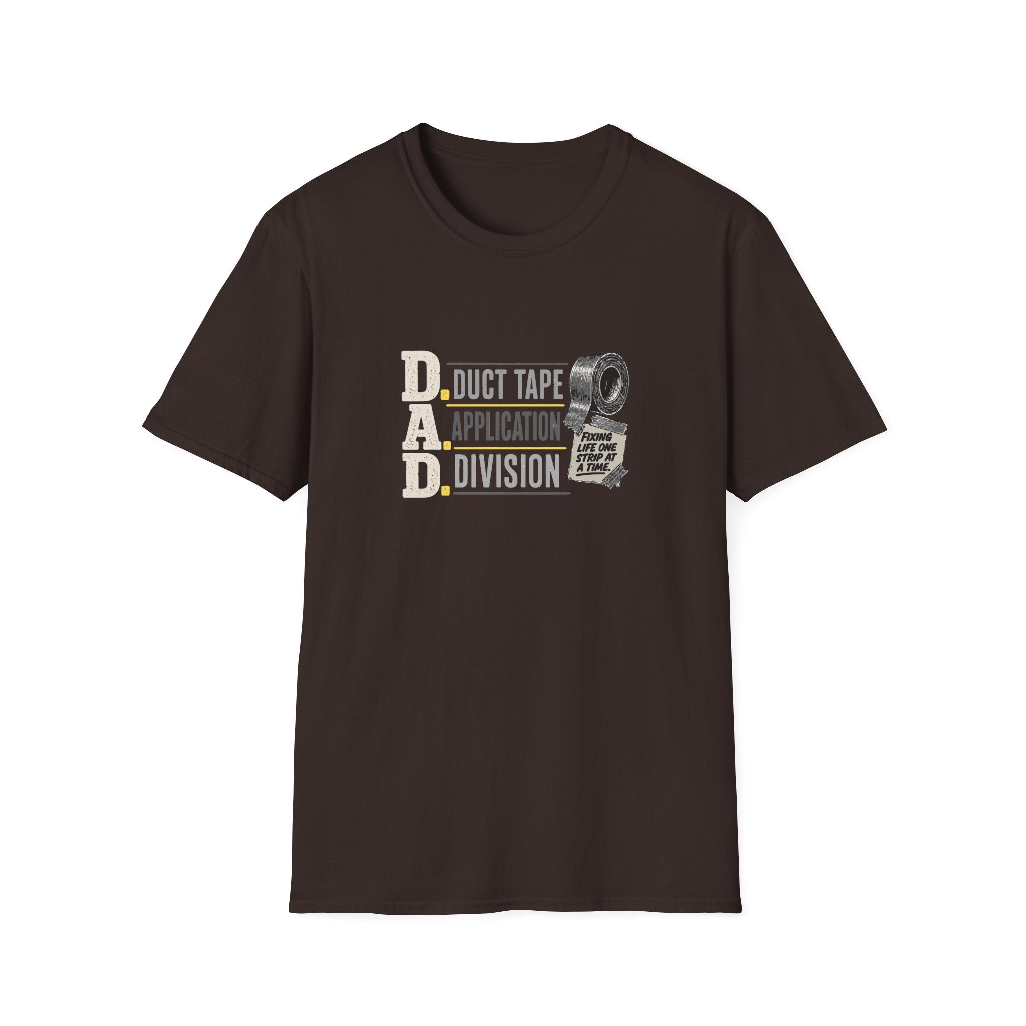 D.A.D. Duct Tape Application Division T-Shirt — Funny DIY Repair Tee