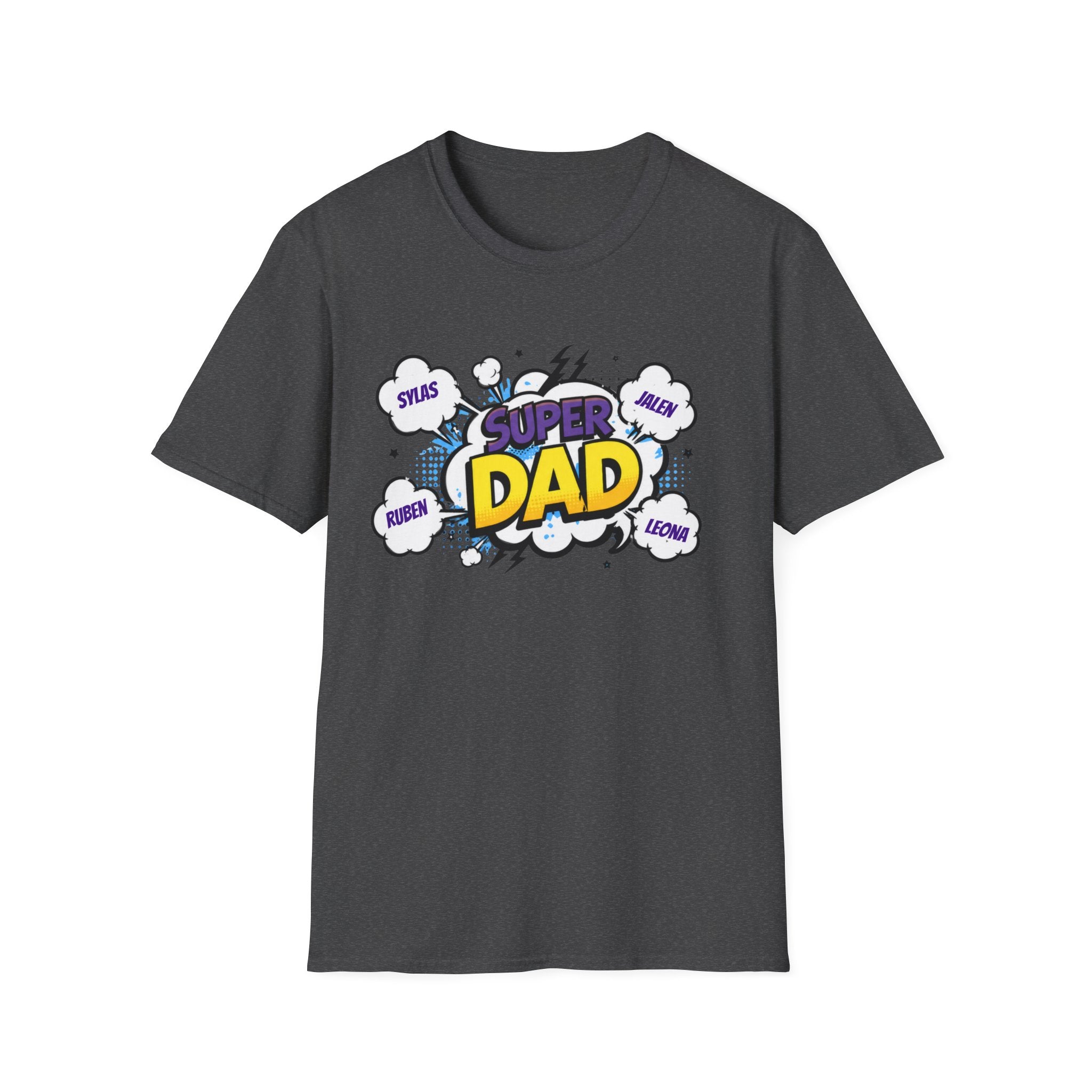 Super Dad Comic Graphic T-Shirt — Father’s Day Gift Tee