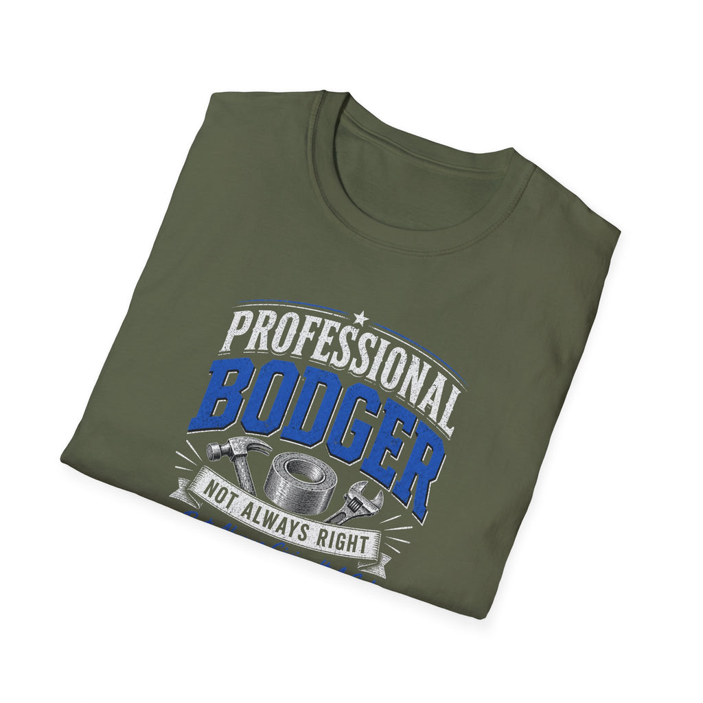 Professional Bodger T-Shirt — "Trying My Best!" Classic Crewneck