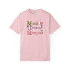 Mom Acronym T-Shirt — "M.U.M. Mess, Utter Chaos, Mini-Hugs" Cute Mom Graphic Tee